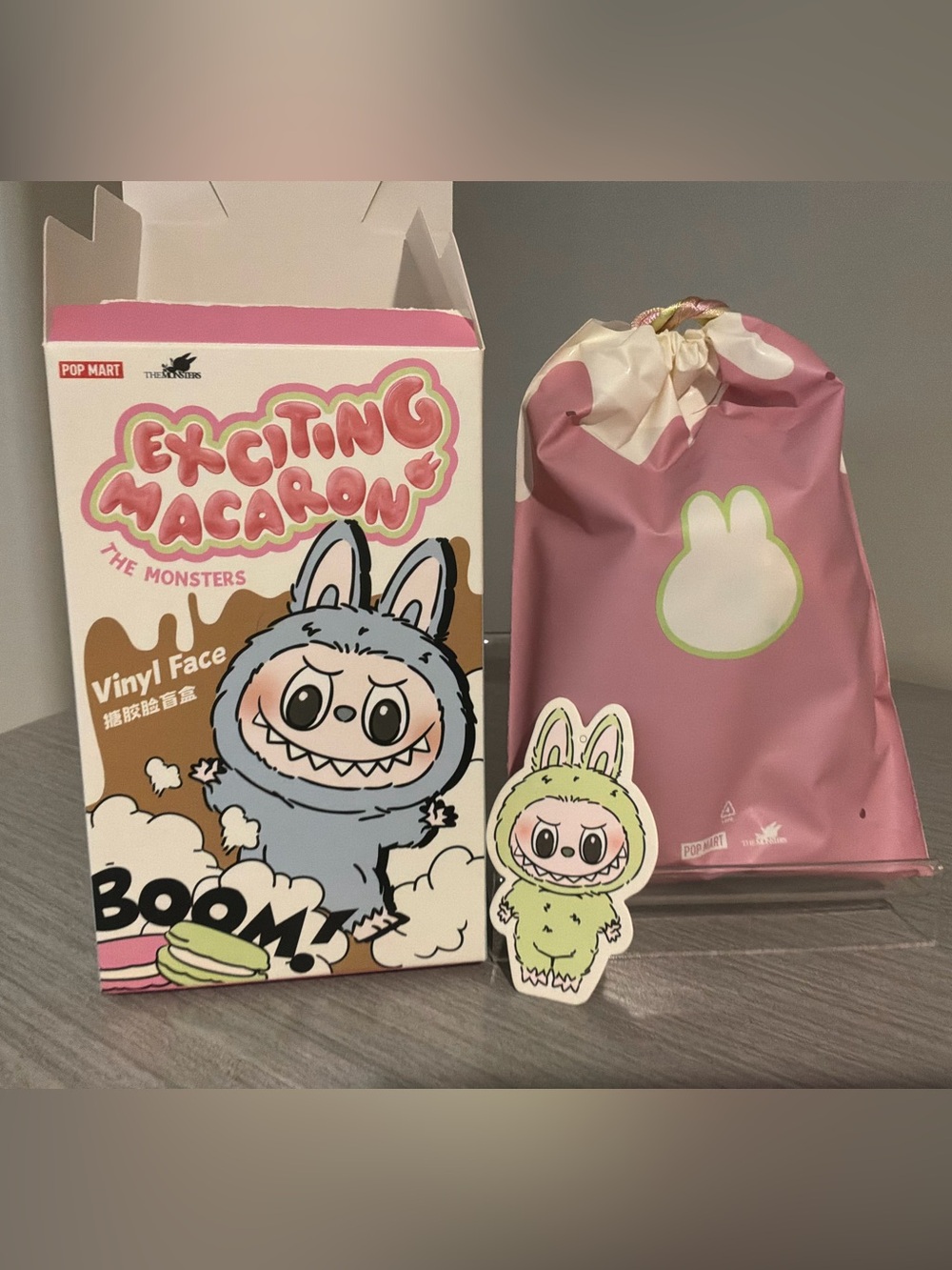 Pop Mart Labubu Exciting Macaron - Confirmed Green Grape